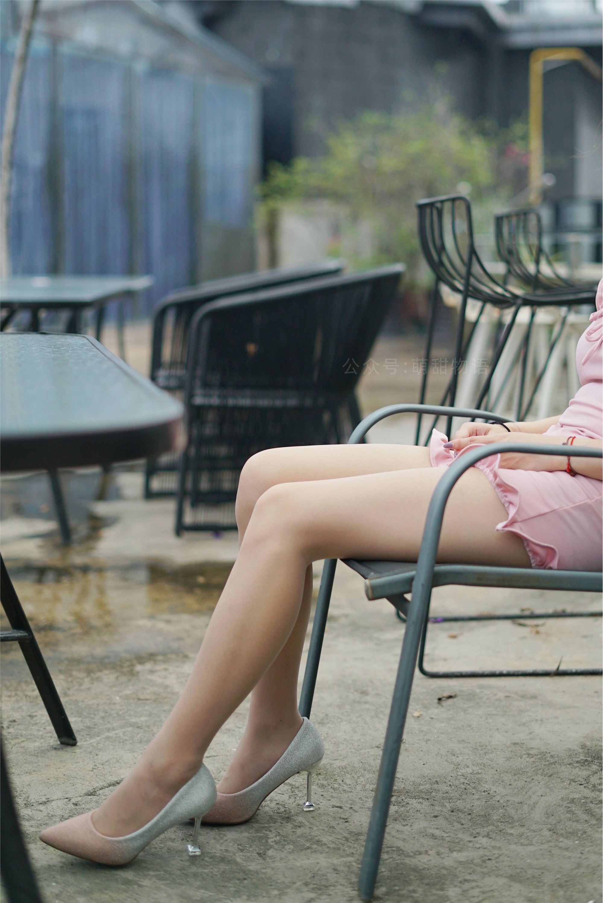 萌甜物语 XM114《粉色小短裙-抹茶》